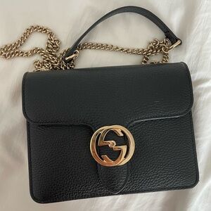 Gucci interlocking leather bag - handbag/shoulder bag/crossbody
